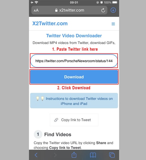 Twitter Video Downloader - Download Twitter Videos and GIF Online